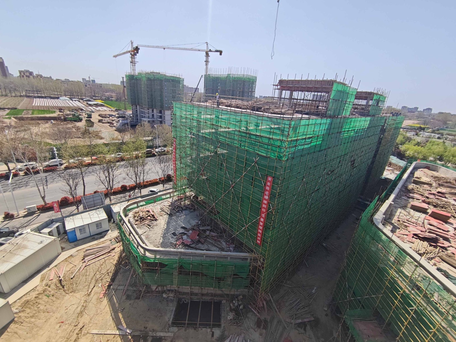 【谈球吧体育官网·幸福滙】三月份工程进度播报——春潮涌动筑新章，幸福轮廓渐清晰！  